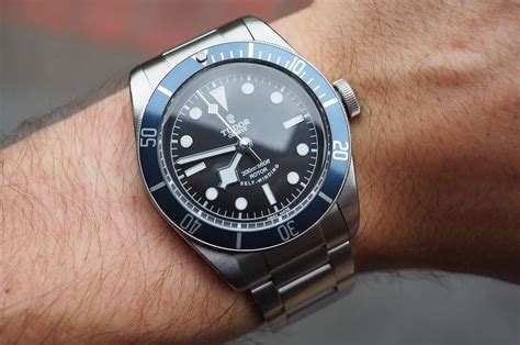 tudor blackbay blue|tudor black bay blue bezel.